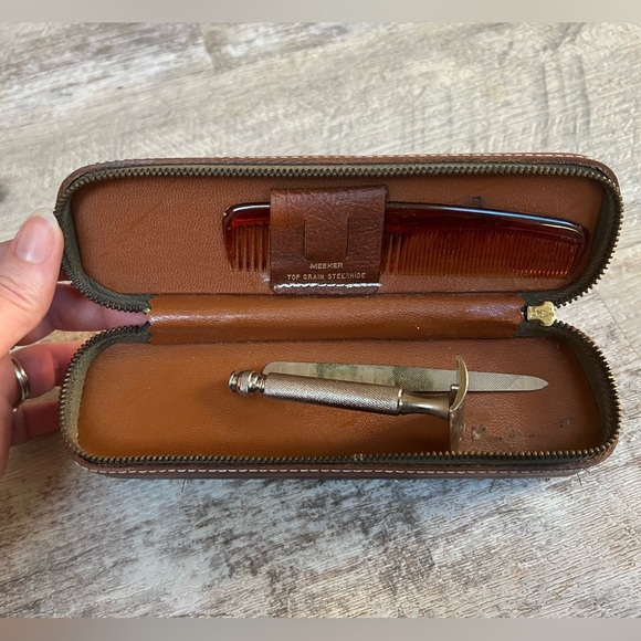 Meeker vintage men’s grooming kit - Picture 4 of 6